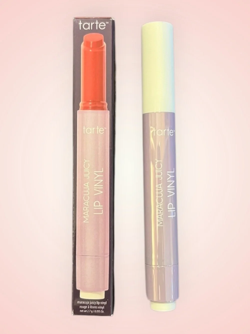 Tarte Cosmetics Maracuja Juicy Lip Vinyl Hibiscus Makeup Beauty NIB 2.7g